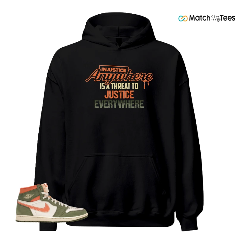 NIKE JORDAN 1 HIGH CRAFT CELADON SNEAKER Matching Tees hoodie
