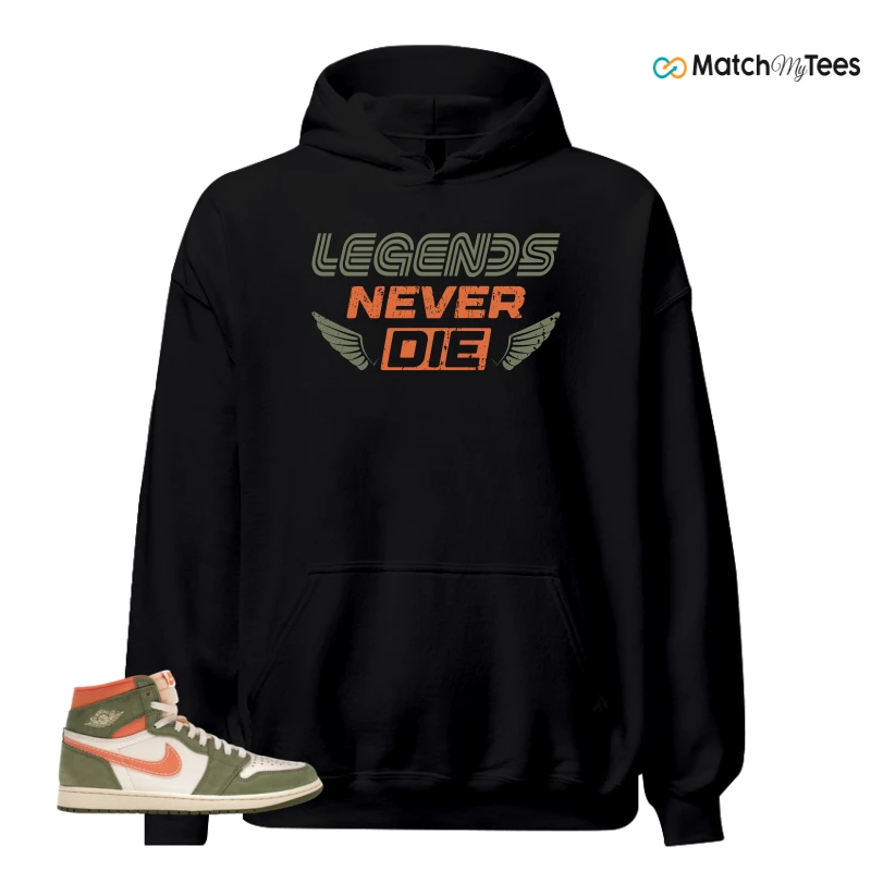 NIKE JORDAN 1 HIGH CRAFT CELADON SNEAKER Matching Tees hoodie