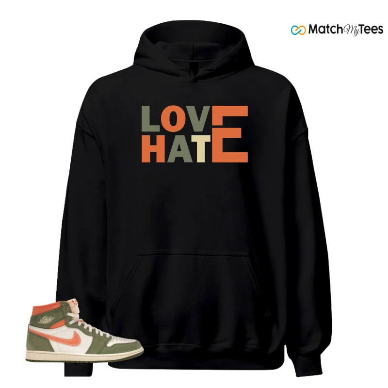 NIKE JORDAN 1 HIGH CRAFT CELADON SNEAKER Matching Tees hoodie