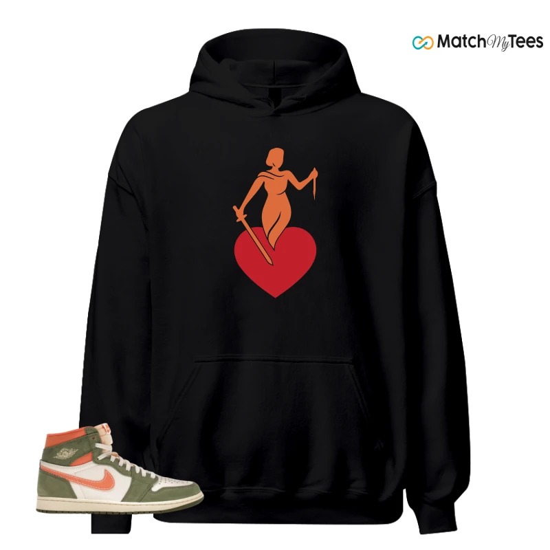 NIKE JORDAN 1 HIGH CRAFT CELADON SNEAKER Matching Tees hoodie