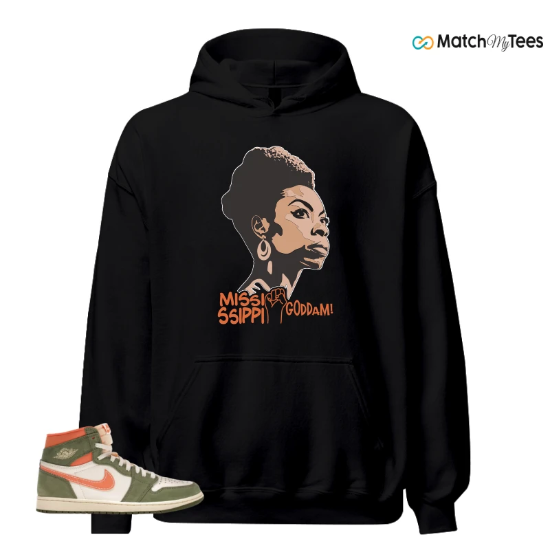 NIKE JORDAN 1 HIGH CRAFT CELADON SNEAKER Matching Tees hoodie