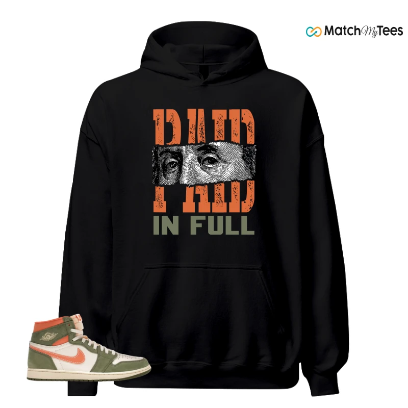 NIKE JORDAN 1 HIGH CRAFT CELADON SNEAKER Matching Tees hoodie