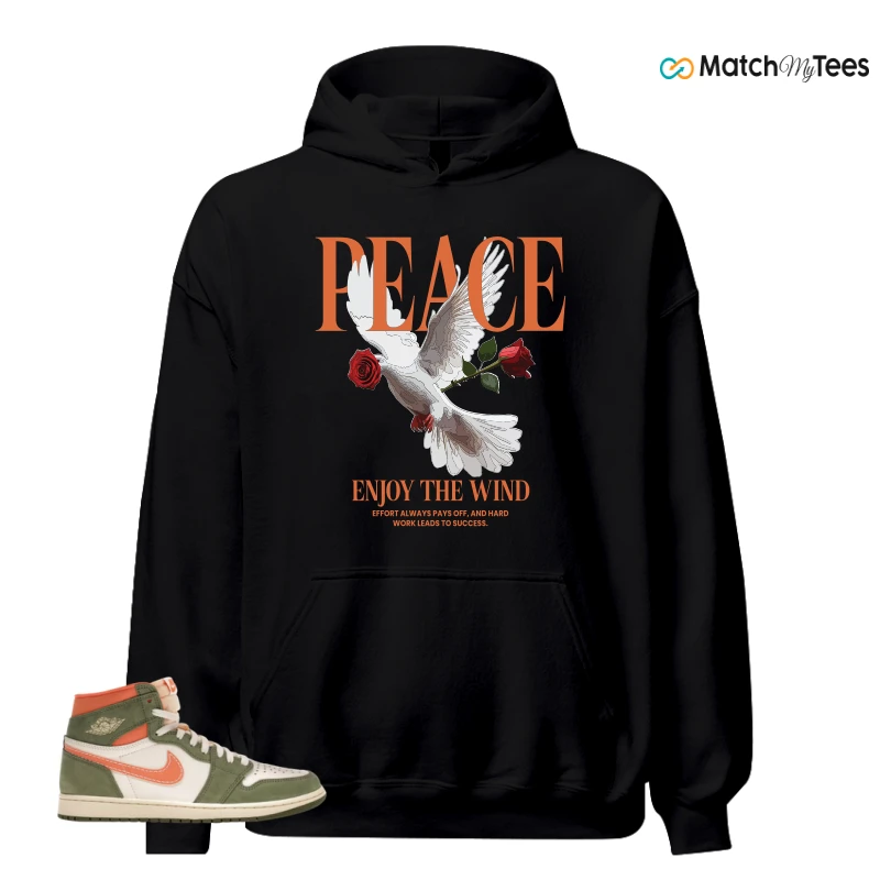 NIKE JORDAN 1 HIGH CRAFT CELADON SNEAKER Matching Tees hoodie