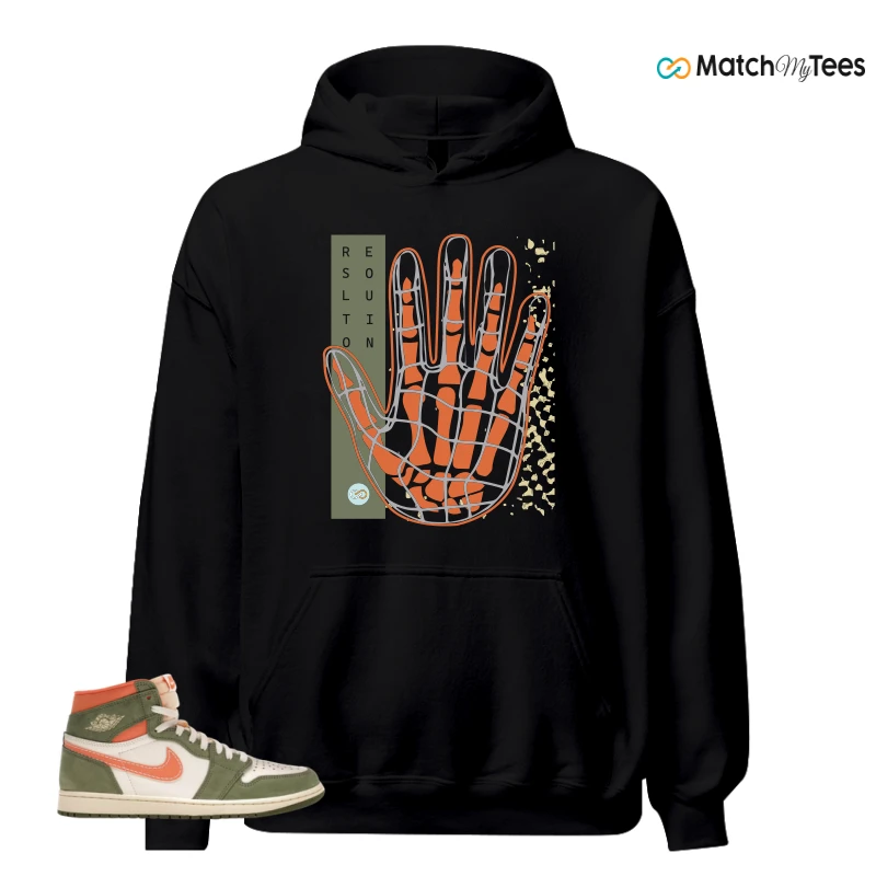 NIKE JORDAN 1 HIGH CRAFT CELADON SNEAKER Matching Tees hoodie