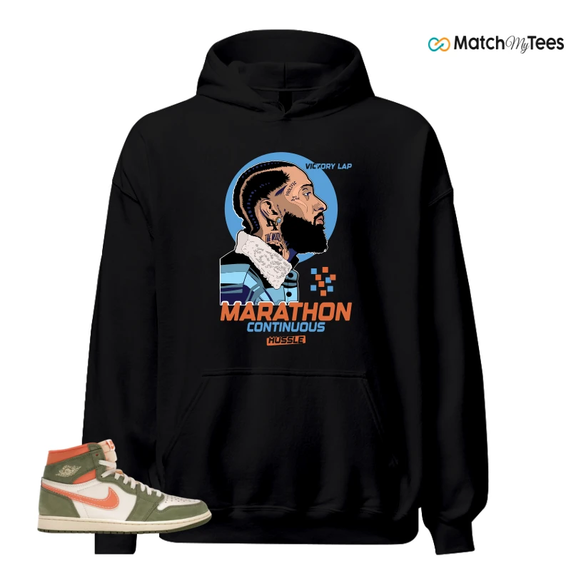NIKE JORDAN 1 HIGH CRAFT CELADON SNEAKER Matching Tees hoodie