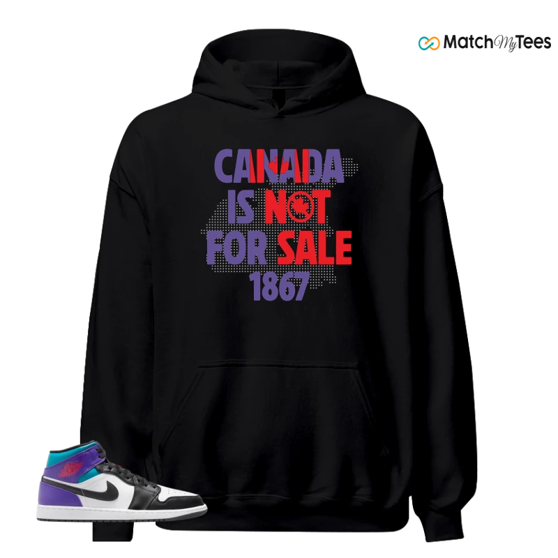 NIKE JORDAN 1 MID GRAPE SNEAKER Matching Tees hoodie