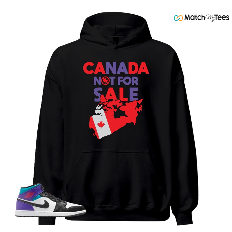 NIKE JORDAN 1 MID GRAPE SNEAKER Matching Tees hoodie