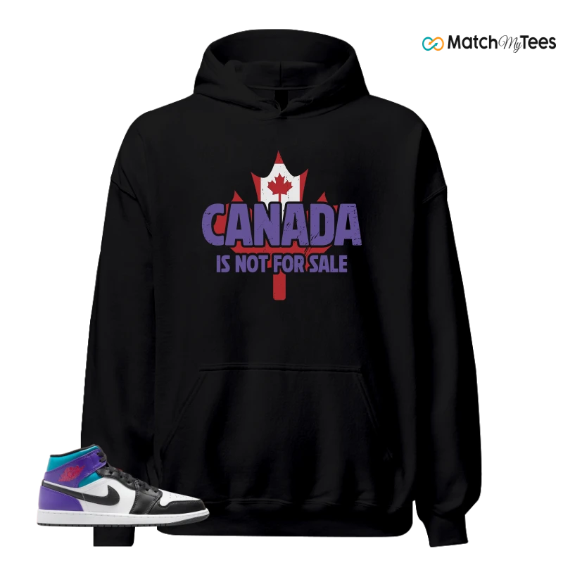 NIKE JORDAN 1 MID GRAPE SNEAKER Matching Tees hoodie