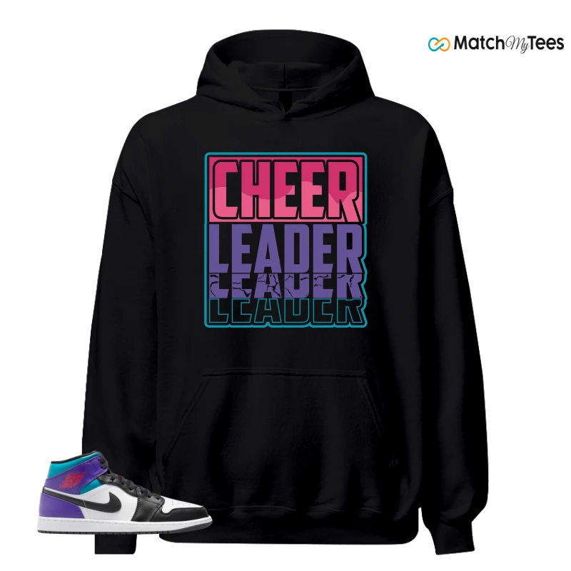 NIKE JORDAN 1 MID GRAPE SNEAKER Matching Tees hoodie