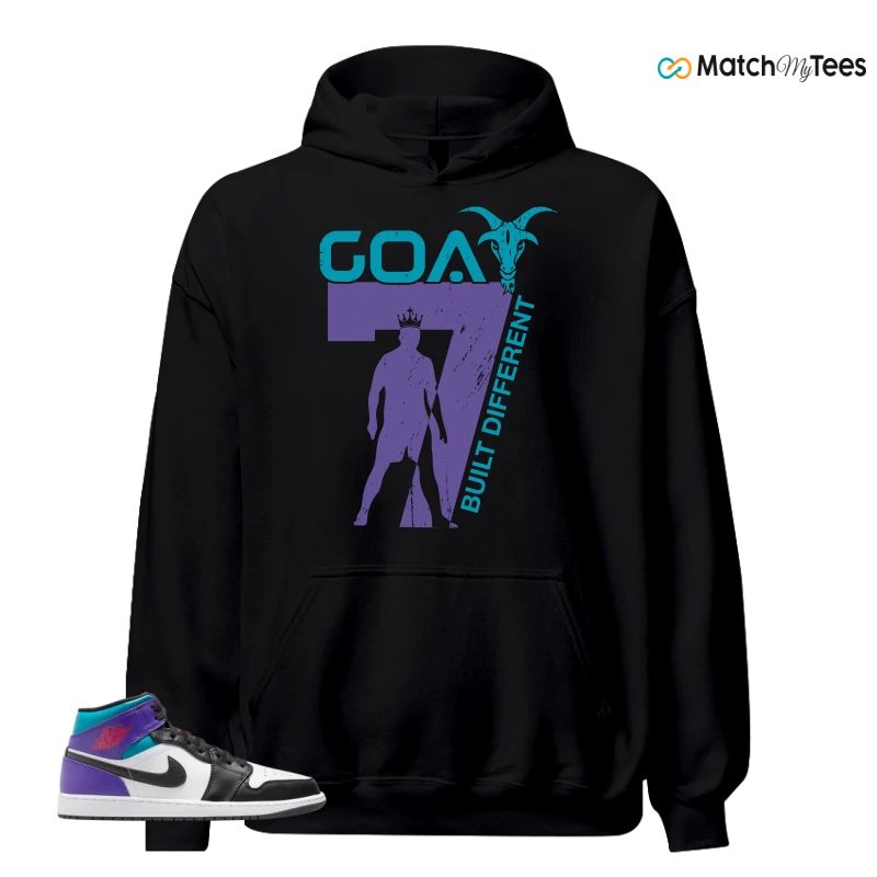 Goat 7 Black matching Hoodie Hoodie