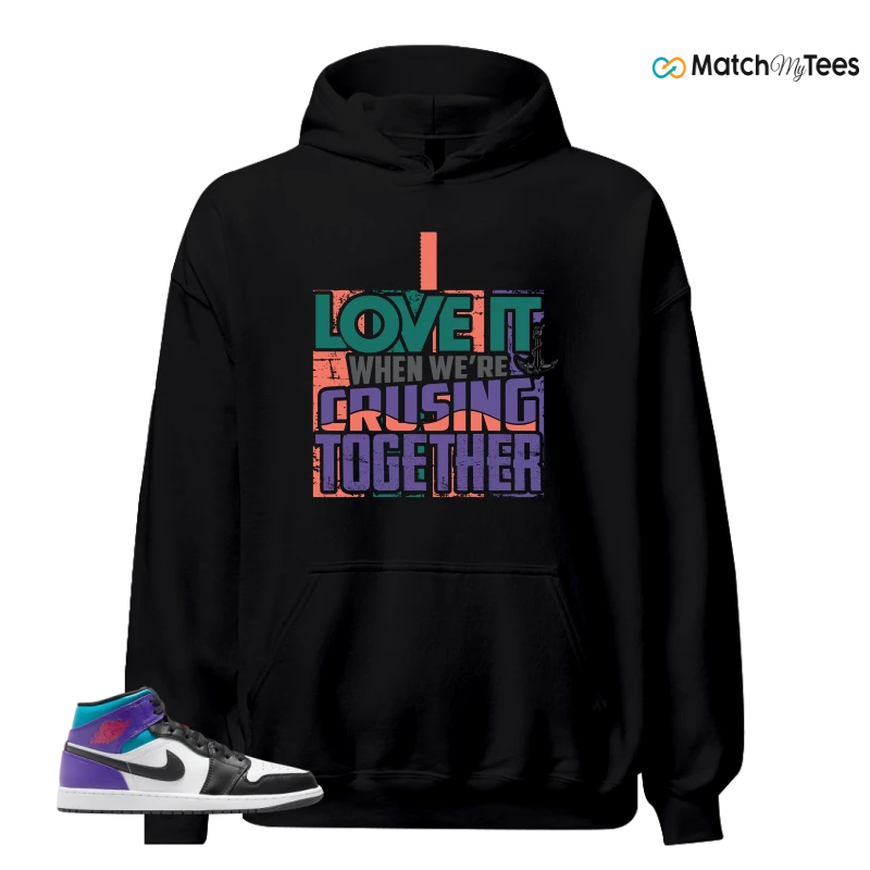 I Love It Black matching Hoodie Hoodie