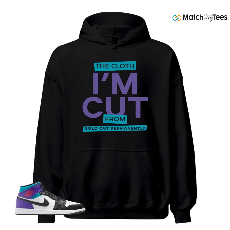 I'm Cut Black matching Hoodie Hoodie