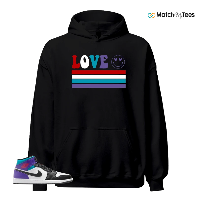 L O V E Black matching Hoodie Hoodie