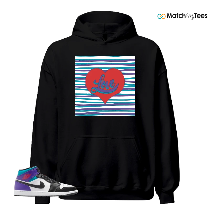Love Black matching Hoodie Hoodie