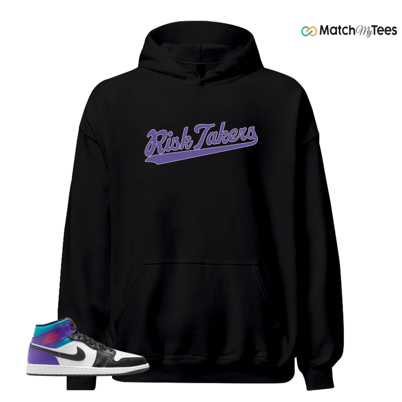 Risk Takers Black matching Hoodie Hoodie