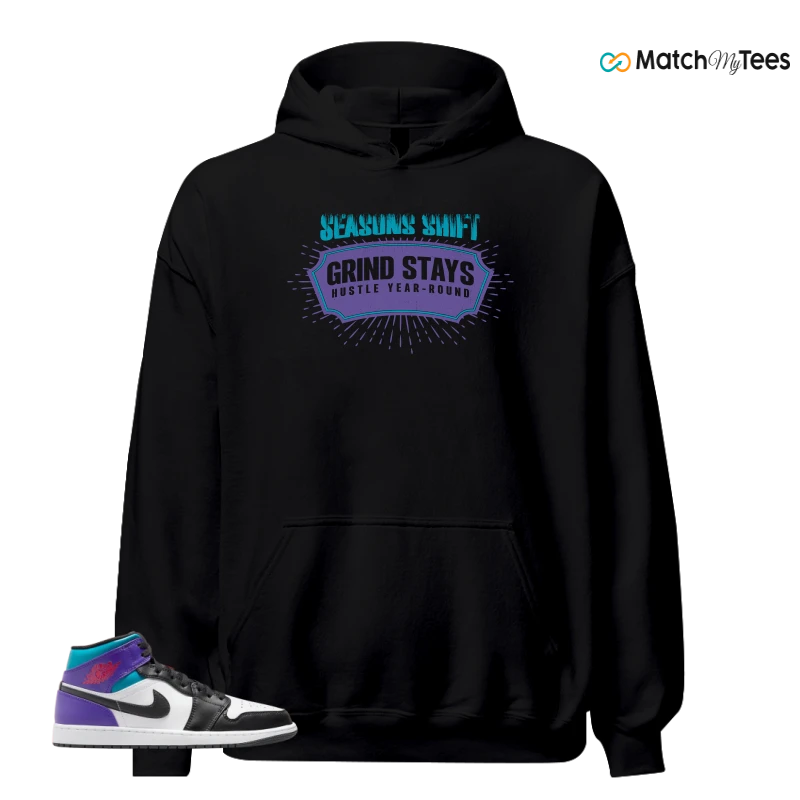 Winter & Spring Transition Black matching Hoodie Hoodie