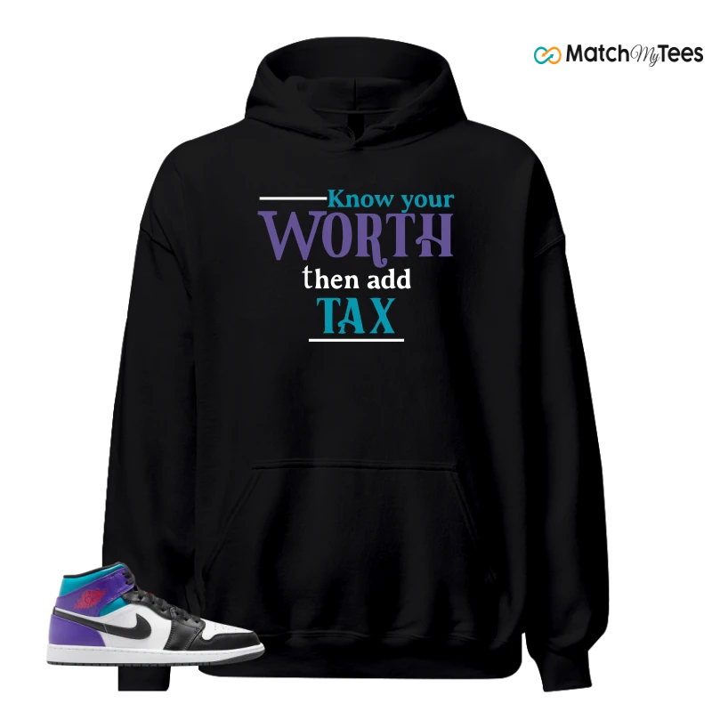 Worth Black matching Hoodie Hoodie