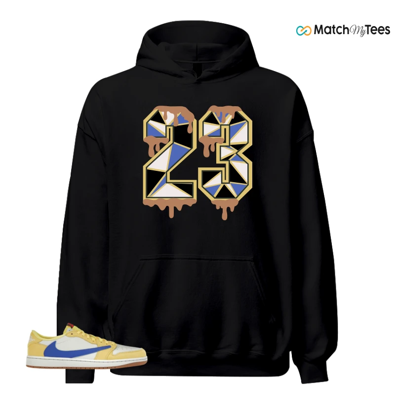 NIKE JORDAN 1 RETRO LOW OG SP TRAVIS SCOTT CANARY (WOMEN'S) SNEAKER Matching Tees hoodie