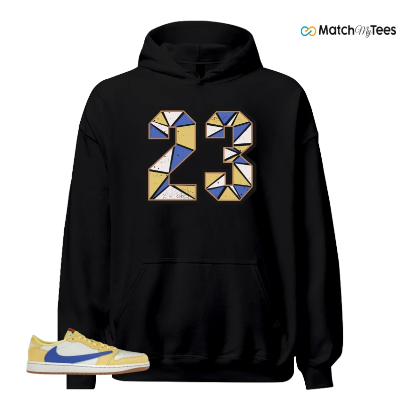 NIKE JORDAN 1 RETRO LOW OG SP TRAVIS SCOTT CANARY (WOMEN'S) SNEAKER Matching Tees hoodie