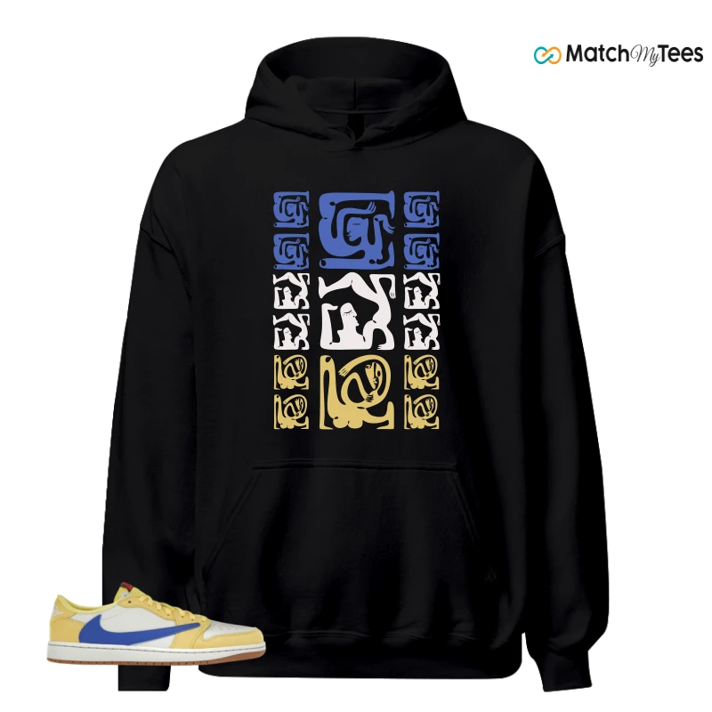 NIKE JORDAN 1 RETRO LOW OG SP TRAVIS SCOTT CANARY (WOMEN'S) SNEAKER Matching Tees hoodie
