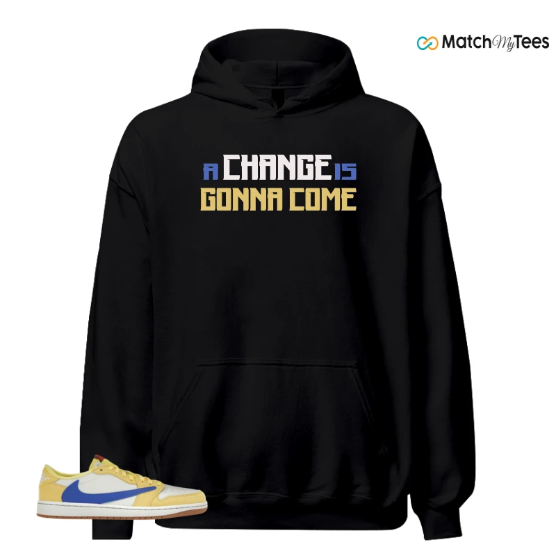 NIKE JORDAN 1 RETRO LOW OG SP TRAVIS SCOTT CANARY (WOMEN'S) SNEAKER Matching Tees hoodie