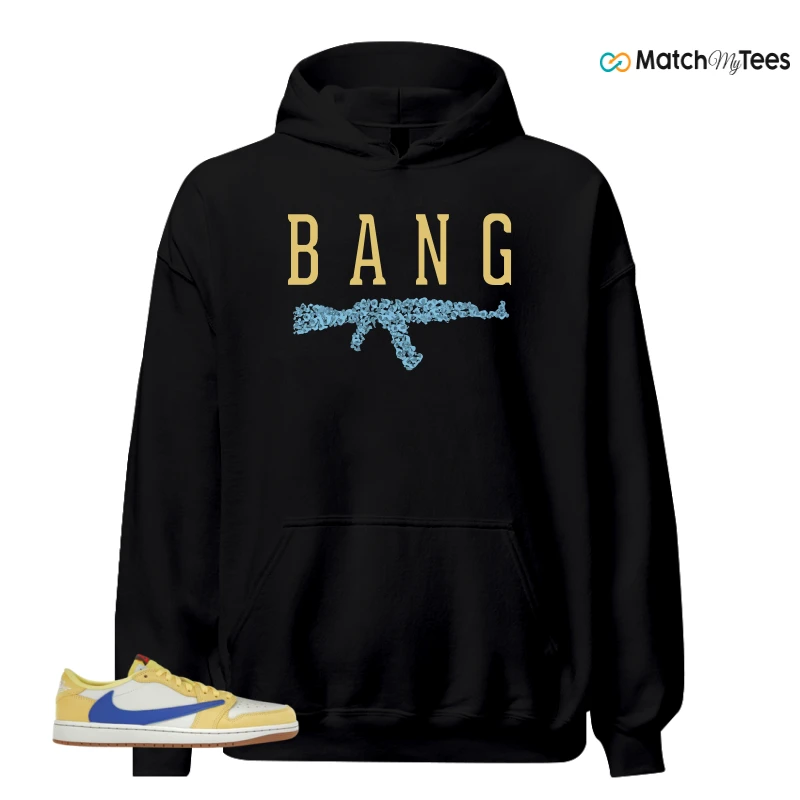 NIKE JORDAN 1 RETRO LOW OG SP TRAVIS SCOTT CANARY (WOMEN'S) SNEAKER Matching Tees hoodie