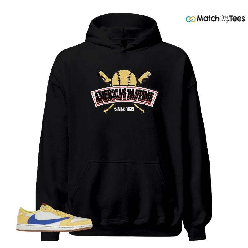 NIKE JORDAN 1 RETRO LOW OG SP TRAVIS SCOTT CANARY (WOMEN'S) SNEAKER Matching Tees hoodie