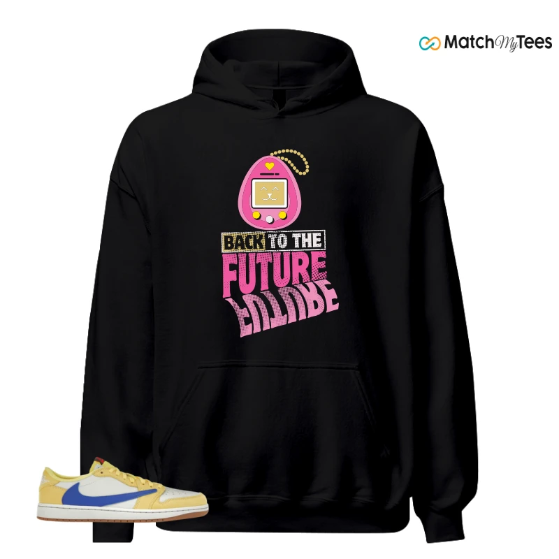NIKE JORDAN 1 RETRO LOW OG SP TRAVIS SCOTT CANARY (WOMEN'S) SNEAKER Matching Tees hoodie