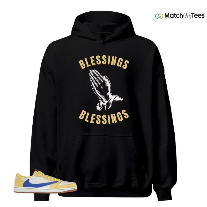 NIKE JORDAN 1 RETRO LOW OG SP TRAVIS SCOTT CANARY (WOMEN'S) SNEAKER Matching Tees hoodie