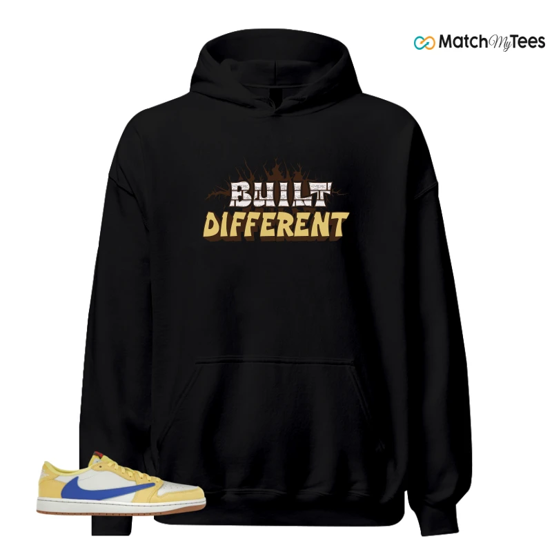 NIKE JORDAN 1 RETRO LOW OG SP TRAVIS SCOTT CANARY (WOMEN'S) SNEAKER Matching Tees hoodie