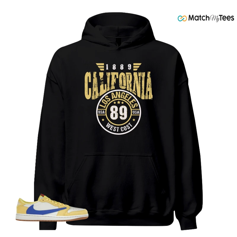 NIKE JORDAN 1 RETRO LOW OG SP TRAVIS SCOTT CANARY (WOMEN'S) SNEAKER Matching Tees hoodie