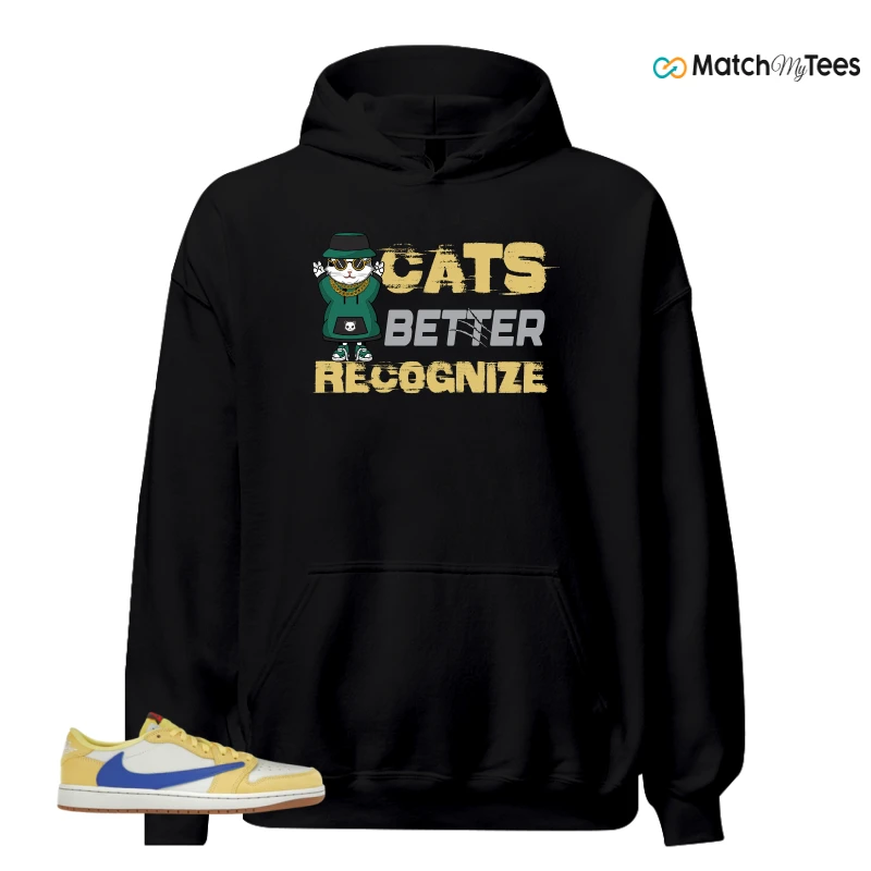 NIKE JORDAN 1 RETRO LOW OG SP TRAVIS SCOTT CANARY (WOMEN'S) SNEAKER Matching Tees hoodie