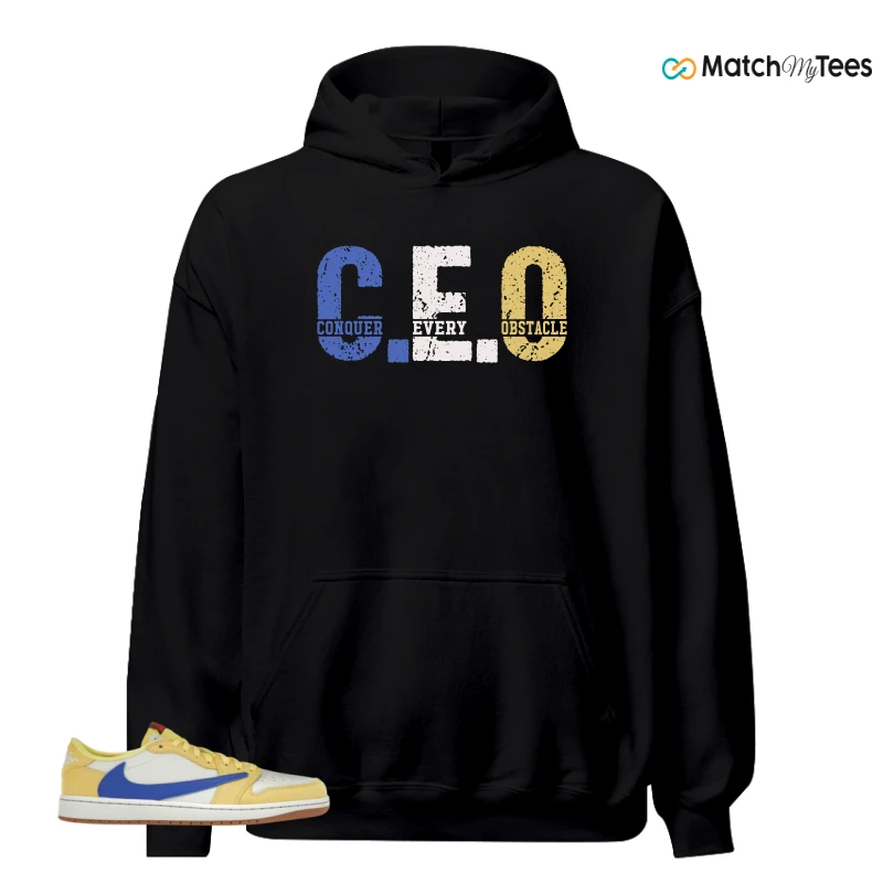 NIKE JORDAN 1 RETRO LOW OG SP TRAVIS SCOTT CANARY (WOMEN'S) SNEAKER Matching Tees hoodie