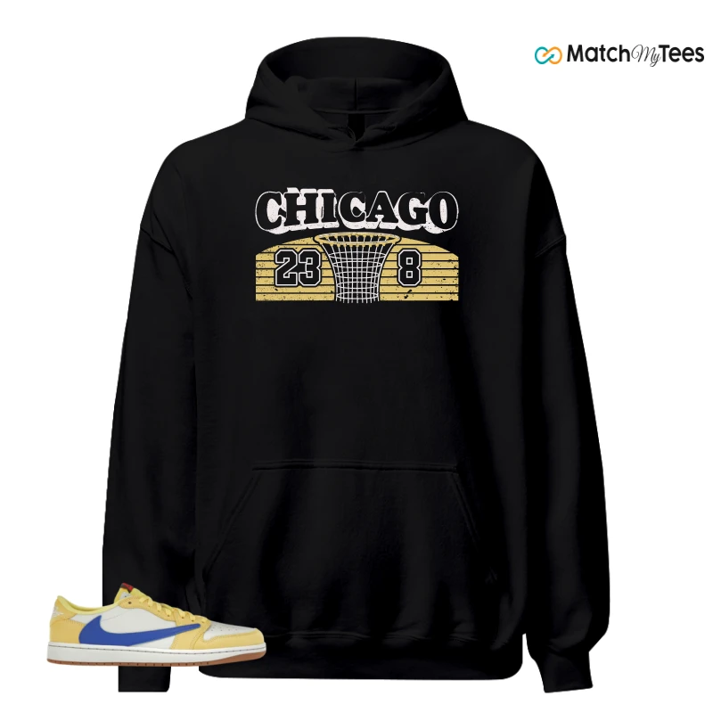 NIKE JORDAN 1 RETRO LOW OG SP TRAVIS SCOTT CANARY (WOMEN'S) SNEAKER Matching Tees hoodie