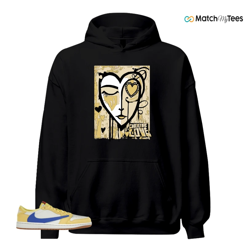 NIKE JORDAN 1 RETRO LOW OG SP TRAVIS SCOTT CANARY (WOMEN'S) SNEAKER Matching Tees hoodie