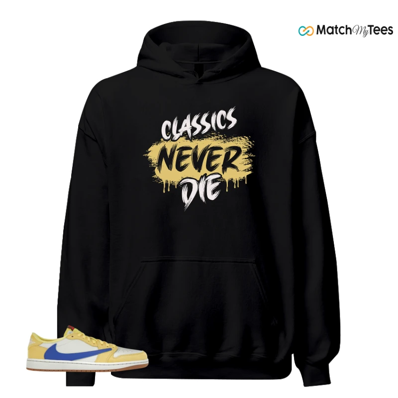 NIKE JORDAN 1 RETRO LOW OG SP TRAVIS SCOTT CANARY (WOMEN'S) SNEAKER Matching Tees hoodie