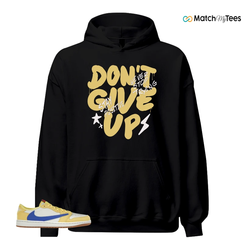 NIKE JORDAN 1 RETRO LOW OG SP TRAVIS SCOTT CANARY (WOMEN'S) SNEAKER Matching Tees hoodie