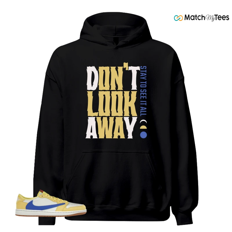 NIKE JORDAN 1 RETRO LOW OG SP TRAVIS SCOTT CANARY (WOMEN'S) SNEAKER Matching Tees hoodie