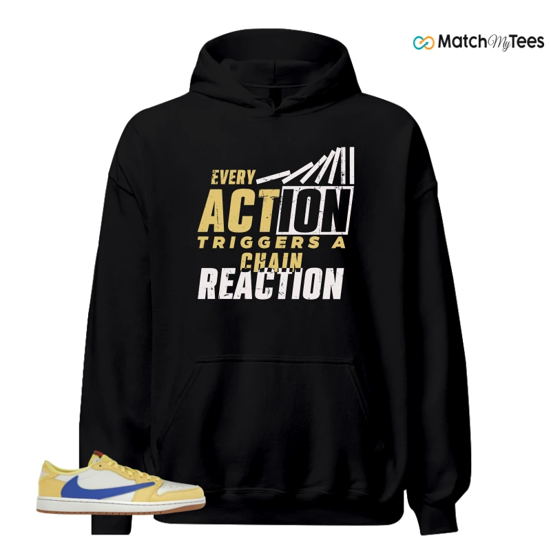 NIKE JORDAN 1 RETRO LOW OG SP TRAVIS SCOTT CANARY (WOMEN'S) SNEAKER Matching Tees hoodie
