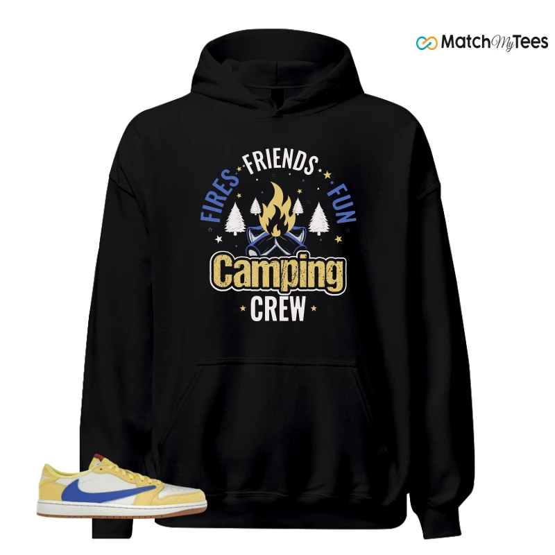 NIKE JORDAN 1 RETRO LOW OG SP TRAVIS SCOTT CANARY (WOMEN'S) SNEAKER Matching Tees hoodie