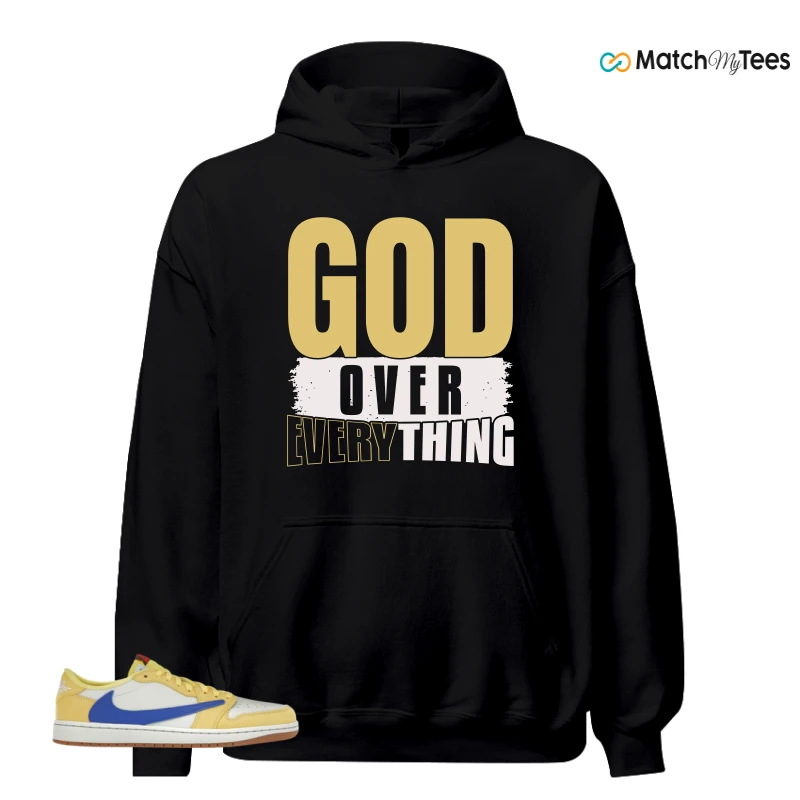 NIKE JORDAN 1 RETRO LOW OG SP TRAVIS SCOTT CANARY (WOMEN'S) SNEAKER Matching Tees hoodie