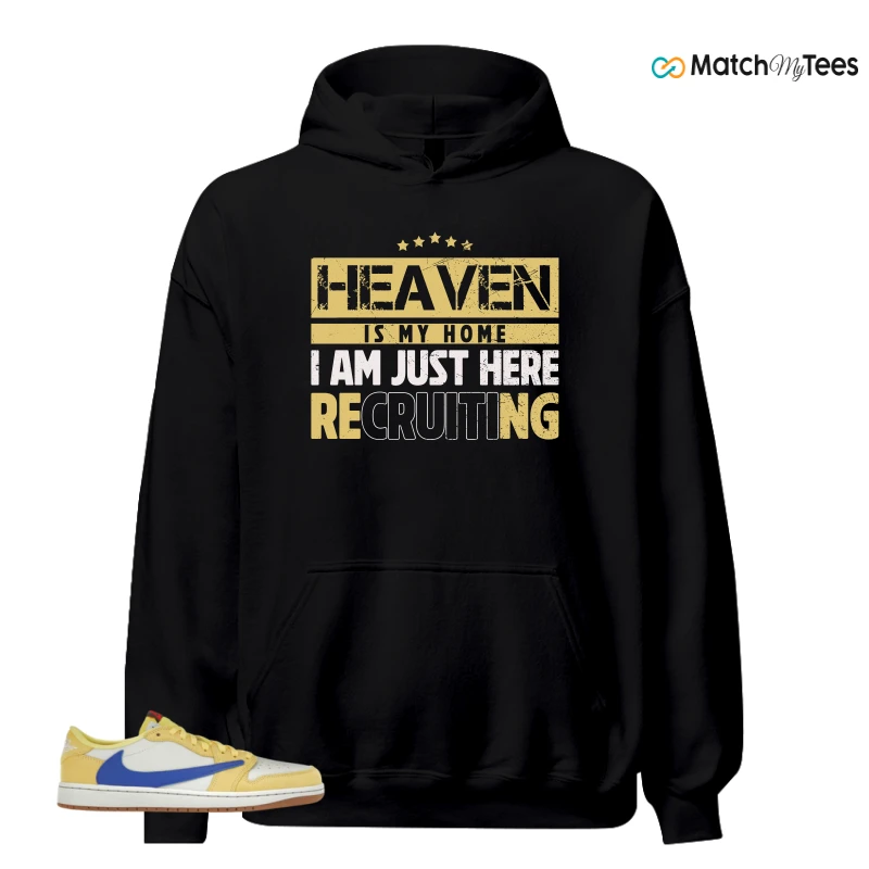 NIKE JORDAN 1 RETRO LOW OG SP TRAVIS SCOTT CANARY (WOMEN'S) SNEAKER Matching Tees hoodie