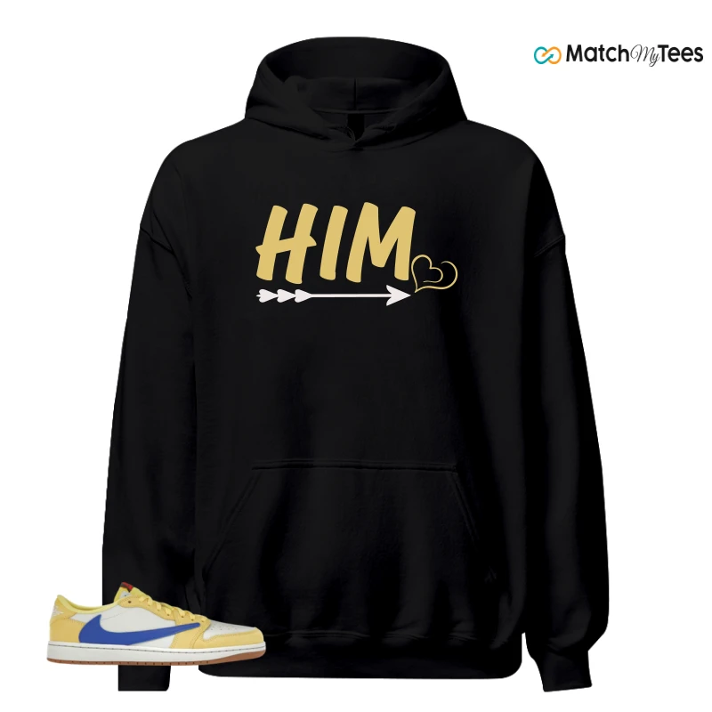 NIKE JORDAN 1 RETRO LOW OG SP TRAVIS SCOTT CANARY (WOMEN'S) SNEAKER Matching Tees hoodie
