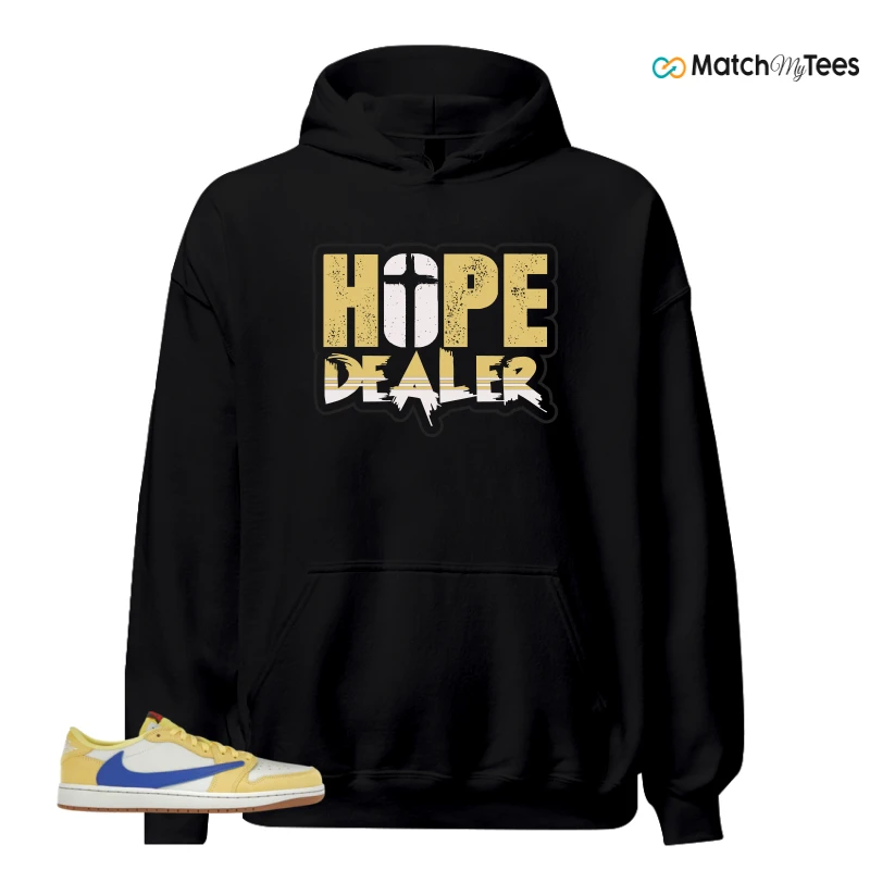 NIKE JORDAN 1 RETRO LOW OG SP TRAVIS SCOTT CANARY (WOMEN'S) SNEAKER Matching Tees hoodie