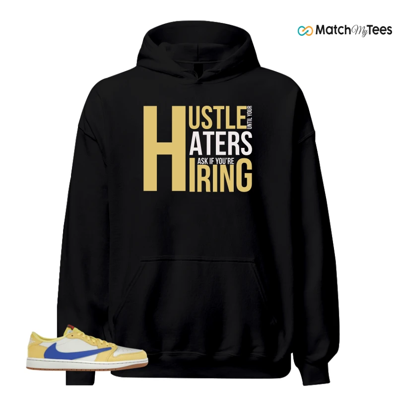NIKE JORDAN 1 RETRO LOW OG SP TRAVIS SCOTT CANARY (WOMEN'S) SNEAKER Matching Tees hoodie