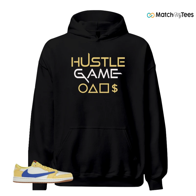 NIKE JORDAN 1 RETRO LOW OG SP TRAVIS SCOTT CANARY (WOMEN'S) SNEAKER Matching Tees hoodie