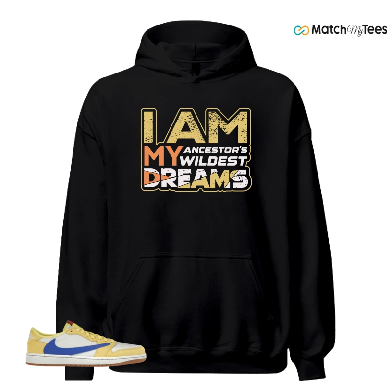 NIKE JORDAN 1 RETRO LOW OG SP TRAVIS SCOTT CANARY (WOMEN'S) SNEAKER Matching Tees hoodie