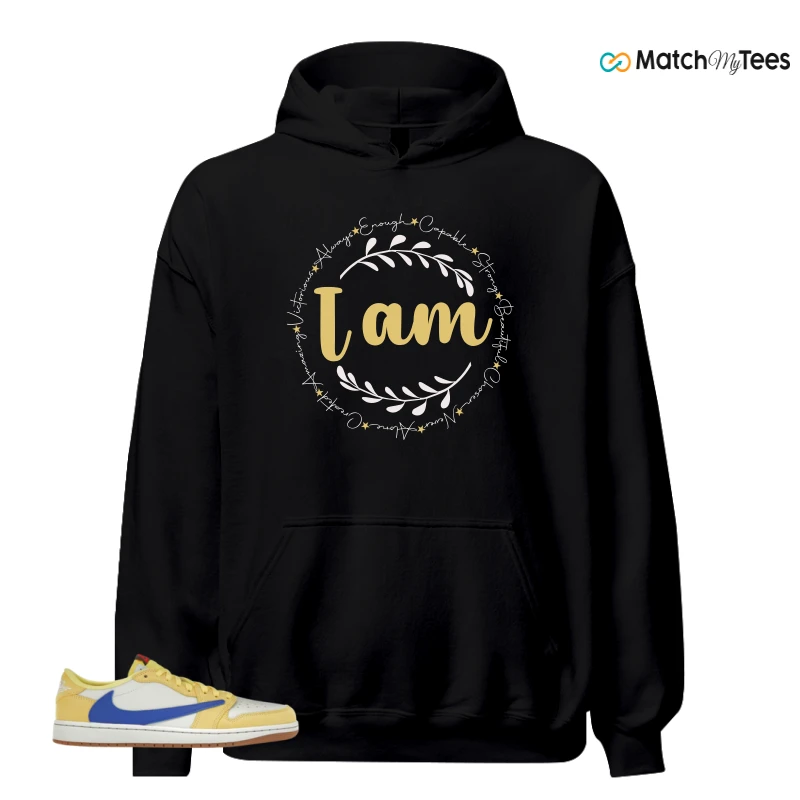 NIKE JORDAN 1 RETRO LOW OG SP TRAVIS SCOTT CANARY (WOMEN'S) SNEAKER Matching Tees hoodie