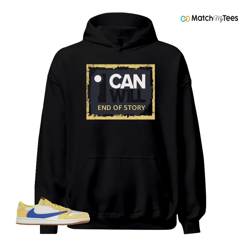 NIKE JORDAN 1 RETRO LOW OG SP TRAVIS SCOTT CANARY (WOMEN'S) SNEAKER Matching Tees hoodie