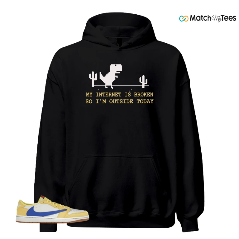 NIKE JORDAN 1 RETRO LOW OG SP TRAVIS SCOTT CANARY (WOMEN'S) SNEAKER Matching Tees hoodie